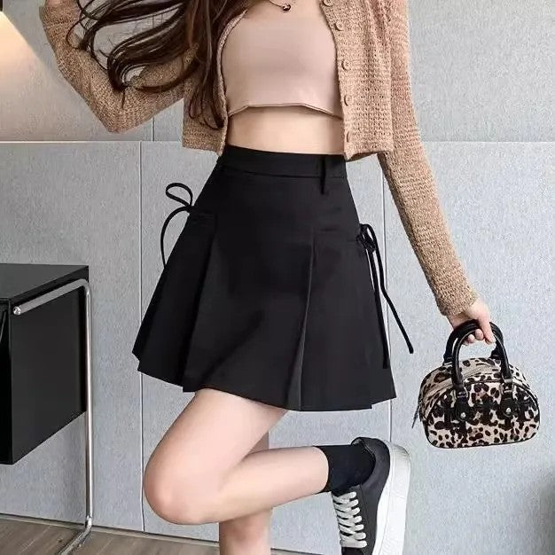 Saia Plissada Assimétrica