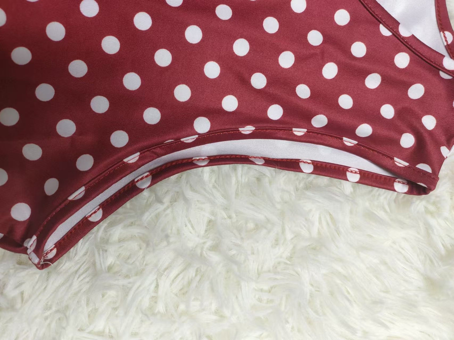 Vestido Sem Mangas Estampa Poá Branco