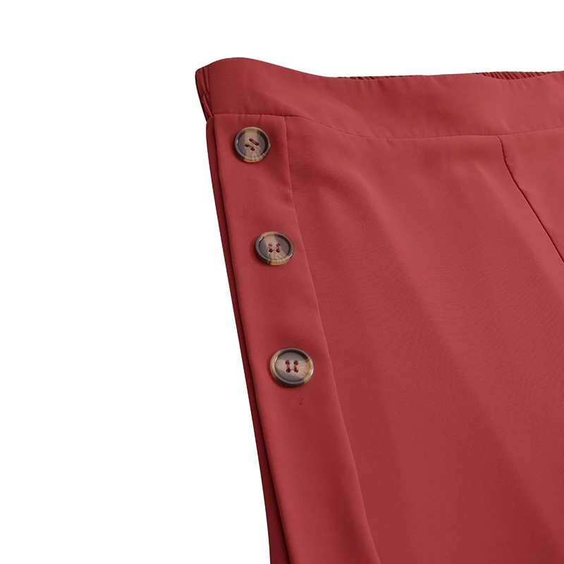 Calça Cintura Alta Perna Larga