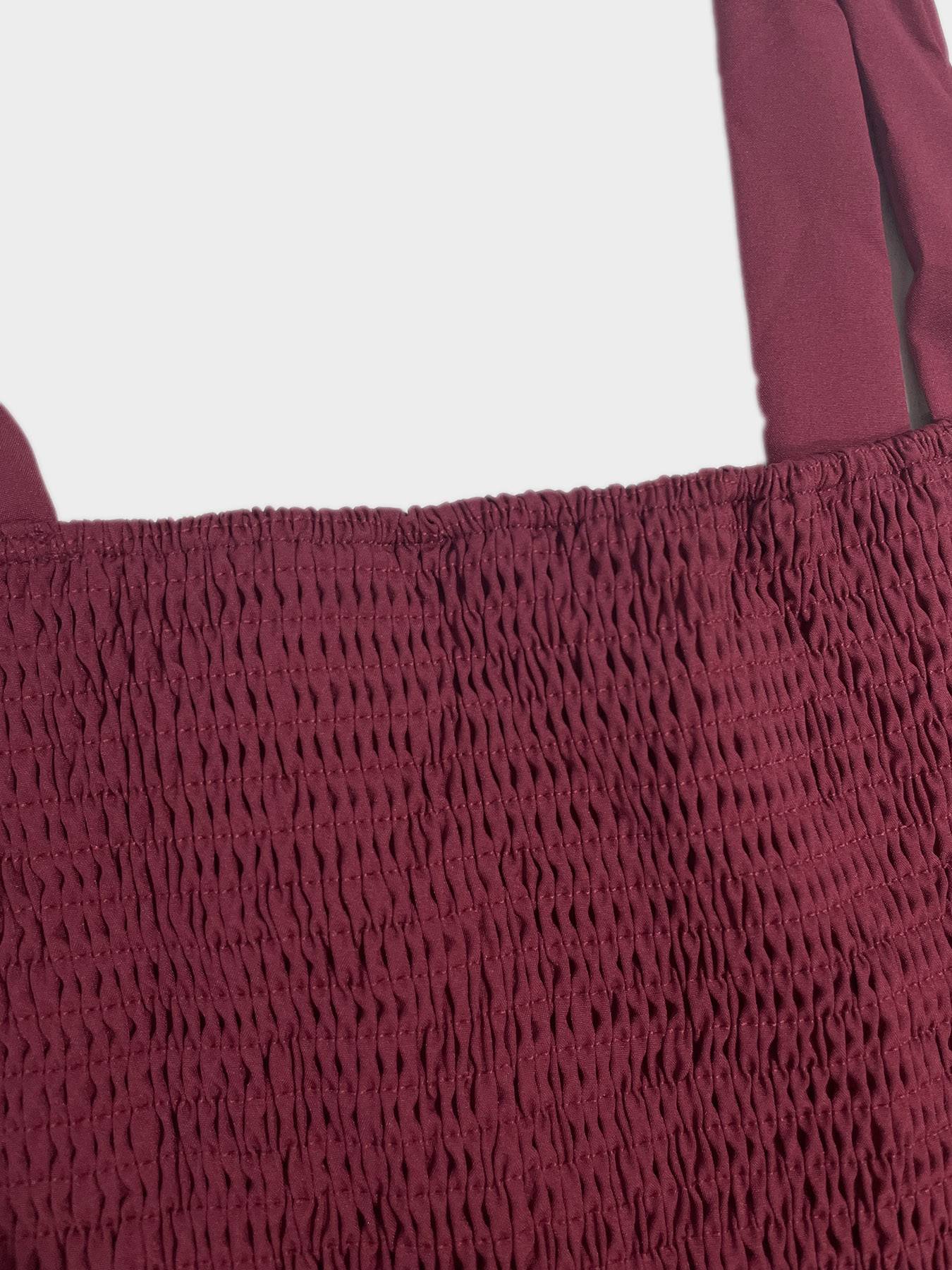 Vestido com Bojo Franzinho e Bainha de Babados