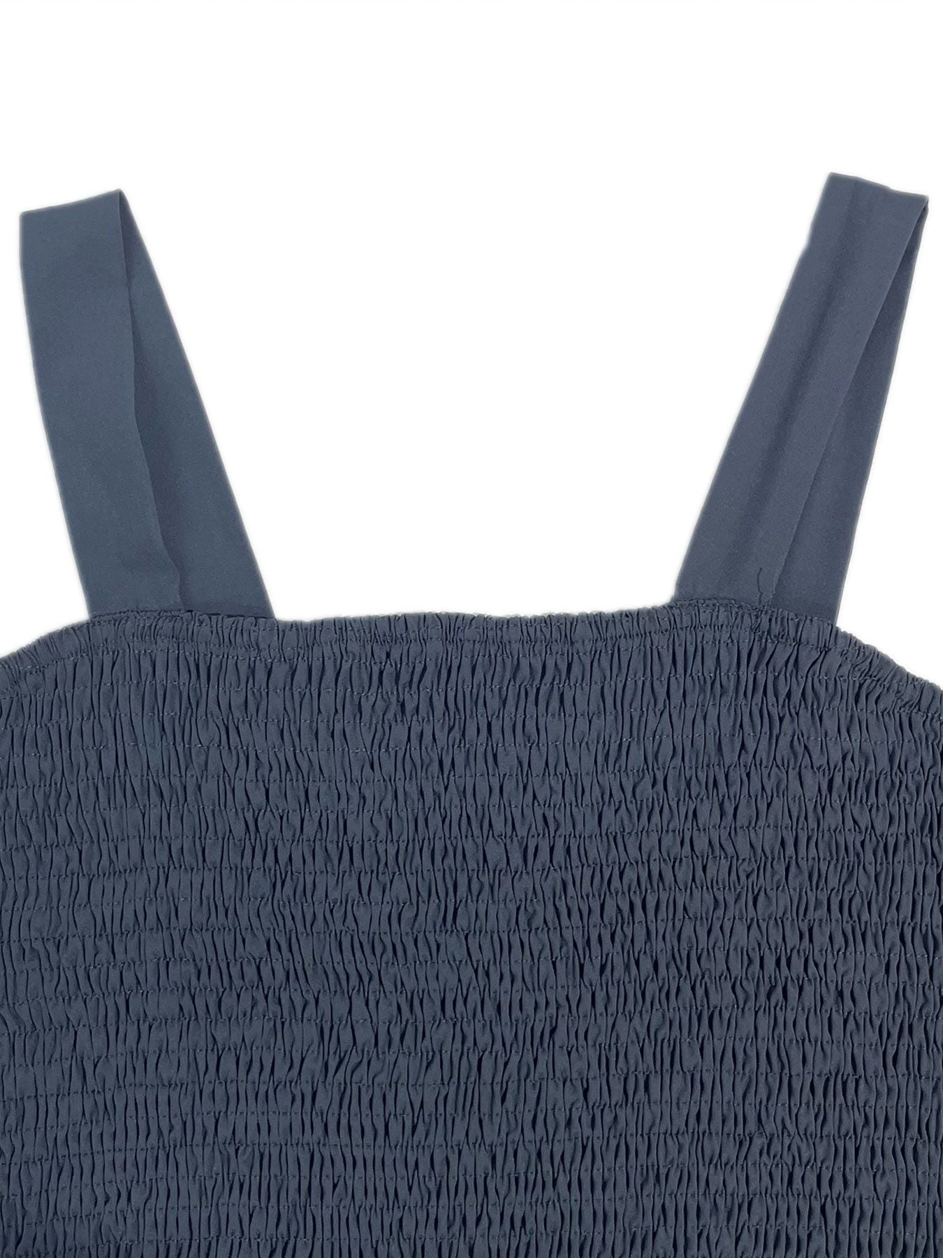 Vestido com Bojo Franzinho e Bainha de Babados