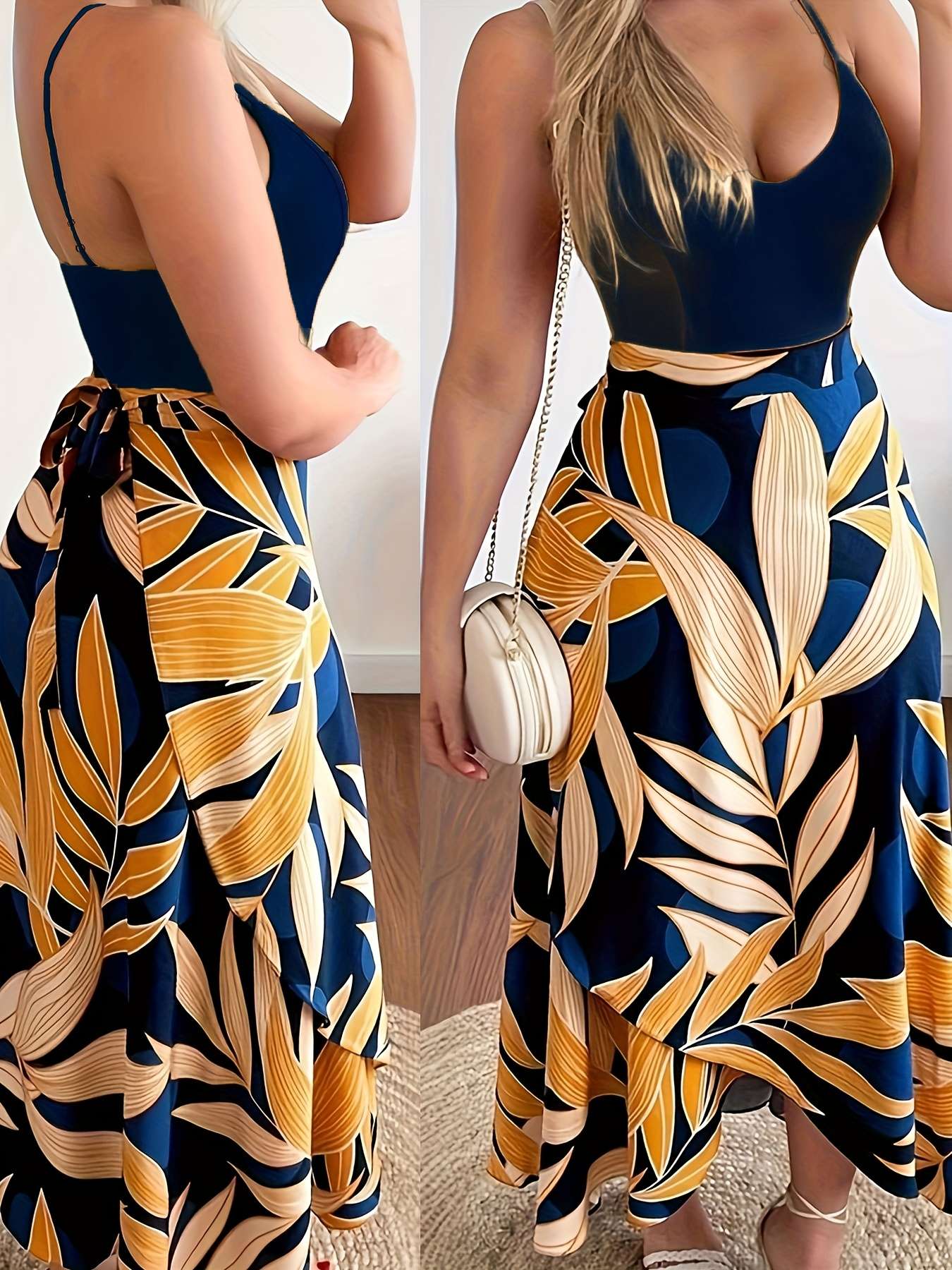 Vestido feminino de outono